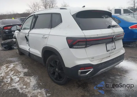 2025 Volkswagen Taos 1.5T Se from USA, damaged, VIN 3VVSC7B28SM077756